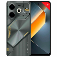 Смартфон TECNO POVA 6 NEO, 2 SIM, 6,8", 4G, 60/8 Мп, 8/128 ГБ, черный, пластик, TCN-LI6.8.128.SPB (263207)