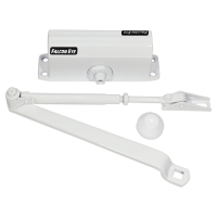 Доводчик FALCON EYE FE-B2W на дверь 25-45 кг, белый, 00-00110303 (354274)