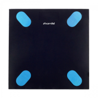 Весы smart напольные электронные 28*28*2,5cm Kamille 7111