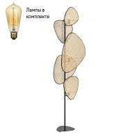 Торшер с Led лампочками в комплекте Wertmark WE520.03.715+Lamps