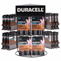 Дисплей для размещения товара настольный поворотный DURACELL, 2х2х3 крючка, 70000269 (503649)