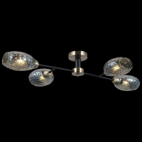 Потолочная люстра Illumico IL0285-4CSQ-79 BK AB (1423860)
