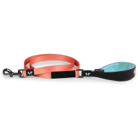 Поводок United Pets для собак Complete me 120 см, 25 мм, оранжевый с голубым GPCML2213AR