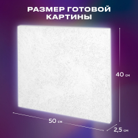 Картина по номерам 40х50 см, ОСТРОВ СОКРОВИЩ "Весна", на подрамнике, акрил, кисти, 663287