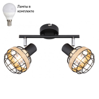 Светильник спот с Led лампочками в комплекте Rivoli Б0047140+Lamps
