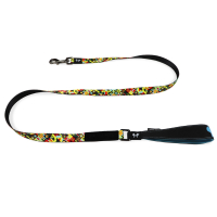 Поводок United Pets для собак Complete me 120 см, 25 мм, разноцветный рисунок UPCML2013PM