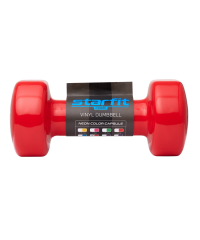 Гантель виниловая DB-101 3 кг, красный Starfit ЦБ-00001450