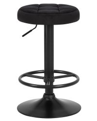 Барный стул Dobrin Bruno Black (черный велюр) 5008_BlackBase-LMBRUNOBLACK (D0000000000000002428)