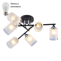 Люстра потолочная с Led лампочками в комплекте Rivoli Б0051983+Lamps