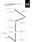 Прямой коннектор для встраиваемого магнитного шинопровода 2шт. Maytoni Accessories for tracks TRA004C-222S