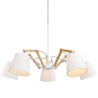 Люстра подвесная с лампочками Arte lamp A5700LM-5WH+Lamps