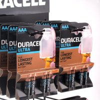 Дисплей для размещения товара настольный поворотный DURACELL, 2х2х3 крючка, 70000269 (503649)