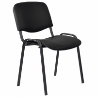 Стул STAFF "Iso Lite CF-008", кожзам черный (Z-11), 532564 (532564)