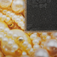 Коврик влаговпитывающий ''Velur SPA'' 50*80 см ''Жемчужное ожерелье'' VORTEX 24293