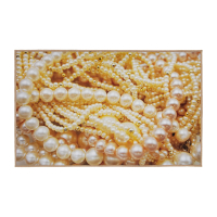 Коврик влаговпитывающий ''Velur SPA'' 50*80 см ''Жемчужное ожерелье'' VORTEX 24293