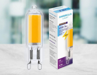 Филаментная светодиодная лампа G9 3W 4200K (белый) Filament Ambrella light (204521)