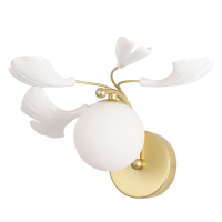 Бра в комплекте с Led лампами CRYSTAL LUX Colibri AP1 Gold+Lamps
