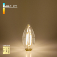 Филаментная светодиодная лампа E14 5W 4200K (белый) C35 Elektrostandard Dimmable F BLE1401 (a048724)