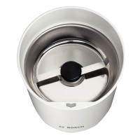 Кофемолка BOSCH TSM6A011W/MKM6000, мощность 180 Вт, вместимость 75 г, пластик, белая (451677)