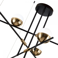 Люстра потолочная с Led лампочками в комплекте ST Luce SL1507.422.09+Lamps