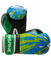 Набор для бокса DODGER, синий/зеленый, 23x17 см, 4 oz Insane ЦБ-00002878