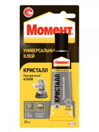 422974 Клей Момент Кристалл, 30 мл. C0037086 4600611202310