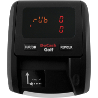 Детектор банкнот DOCASH GOLF, автоматический, ИК, МАГНИТНАЯ, АНТИСТОКС детекция, АКБ, 12399 (291094)