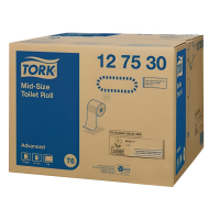 Бумага туалетная 100 м, TORK (Система Т6), комплект 27 шт., Advanced, 2-слойная, белая, 127530 (126135)