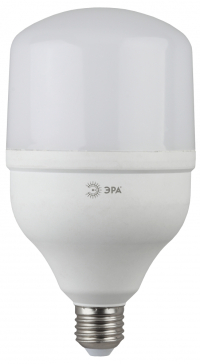 Лампа светодиодная ЭРА E27 20W 2700K матовая LED POWER T80-20W-2700-E27 Б0027000