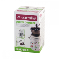 Кофемолка Ø7*17см ручная (механическая) Kamille 7019