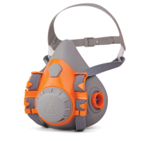 Полумаска фильтрующая Jeta Safety 6500, мягкий силиконовый материал, без фильтров, размер М, 6500-M (610895)