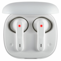 Наушники с микрофоном (гарнитура) DEFENDER TWINS 920, Bluetooth, беспроводные, белые, 63920 (513851)