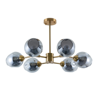 Люстра на штанге с лампочками Arte lamp A7759PL-6PB+Lamps