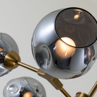 Люстра на штанге с лампочками Arte lamp A7759PL-6PB+Lamps