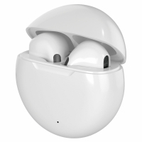 Наушники с микрофоном (гарнитура) DEFENDER TWINS 930, Bluetooth, беспроводные, белые, 63931 (513853)