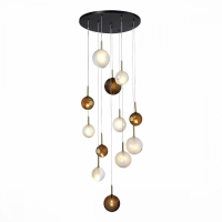 Люстра подвесная с Led лампочками в комплекте ST Luce SL1183.543.12+Lamps
