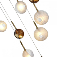 Люстра подвесная с Led лампочками в комплекте ST Luce SL1183.543.12+Lamps