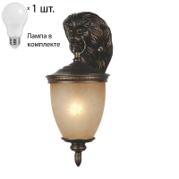 Уличный настенный светильник с лампочкой Favourite Guards 1336-1W+Lamps А60
