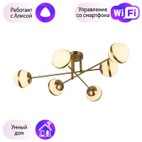 Потолочная люстра F-Promo Stripy с поддержкой Алиса 3051-6P-A