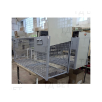 ТД ВЕТ Клетка-ловушка для собак КЛ-9 1300х500х600(700)h мм (каркас серый) разборная TD00471