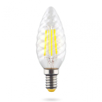 Филаментная светодиодная лампа E14 6W 4000К (белый) Crystal Voltega 7028