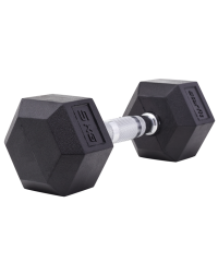 Гантель гексагональная DB-301 5 кг, обрезиненная, черный 4680459126719