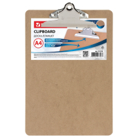 Доска-планшет BRAUBERG "Eco" с прижимом бабочка, А4, (230х326 мм), МДФ, 3 мм, 232228 (232228)