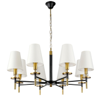 Нарушена упаковка! <648768> Подвесная люстра Arte Lamp Riccardo A4075LM-8BK