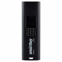 Флеш-диск 32 GB SMARTBUY Fashion USB 3.0, черный, SB032GB3FSK (513914)