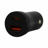 Зарядное устройство АВТОМОБИЛЬНОЕ USB+ Type-C QC3.0, выходной ток 3А, RED LINE, УТ000037588 (457343)