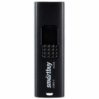 Флеш-диск 64 GB SMARTBUY Fashion USB 3.0, черный, SB064GB3FSK (513915)