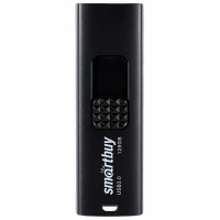 Флеш-диск 128 GB SMARTBUY Fashion USB 3.0, черный, SB128GB3FSK (513916)