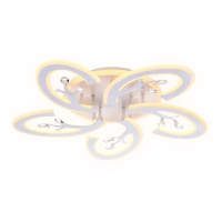 Потолочная светодиодная люстра с ПДУ (Радио 2.4G) Ambrella light Original FA512 (00-00003303)