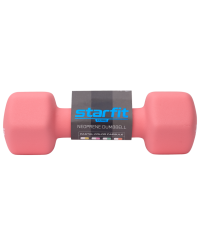 Гантель неопреновая DB-201 3 кг, коралловый Starfit ЦБ-00001429